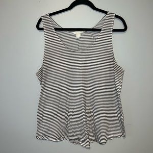 H&M striped tank